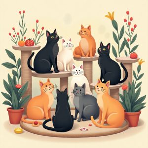 Flux_Dev_A_breathtakingly_detailed_ultrahighresolution_illustr_1 Interactive Workshop: Multi-Cat Household Harmony