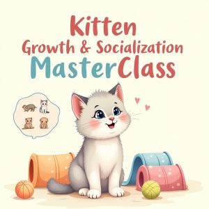 Flux_Dev_A_warm_and_inviting_illustration_of_a_kitten_growth_a_0 Kitten Growth & Socialization Masterclass
